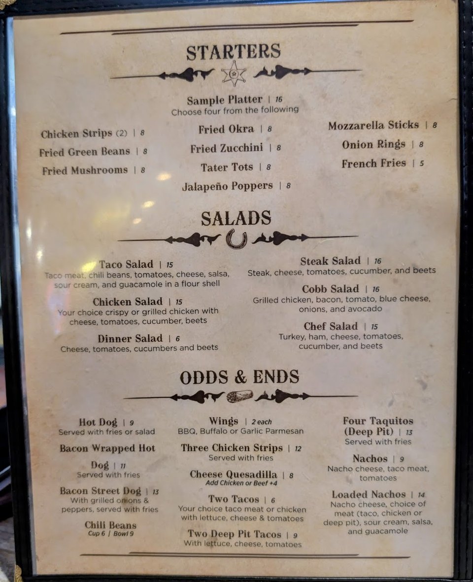 Hearty lunch dishes served at the cafe.