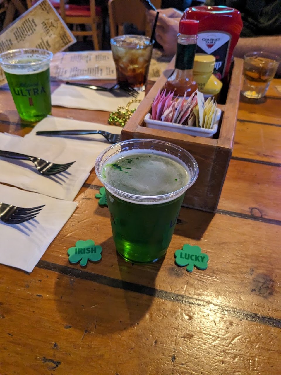 St Patrick's Day Green Beer